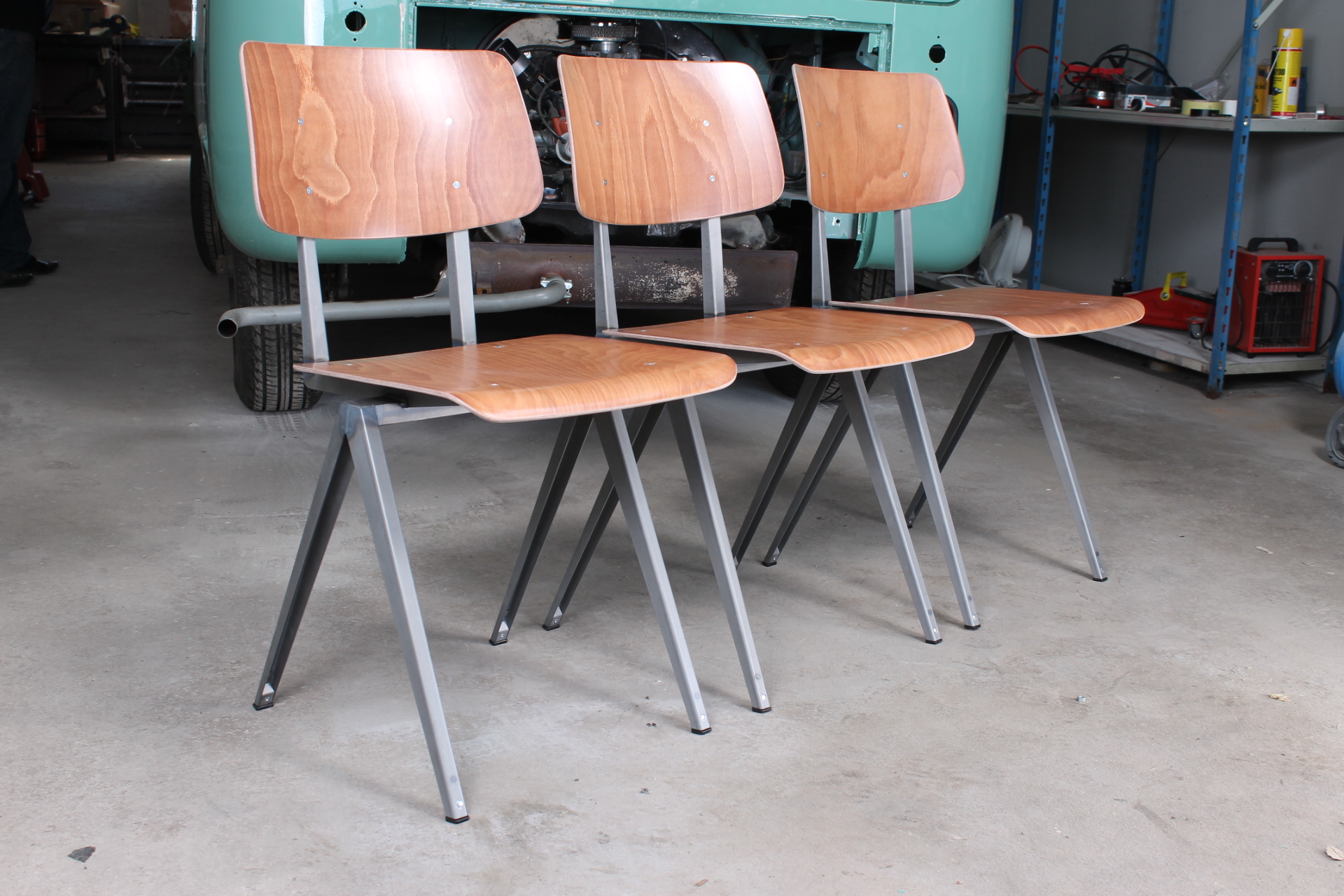 STEEL  S16 Chair  Transparant - Light Brown