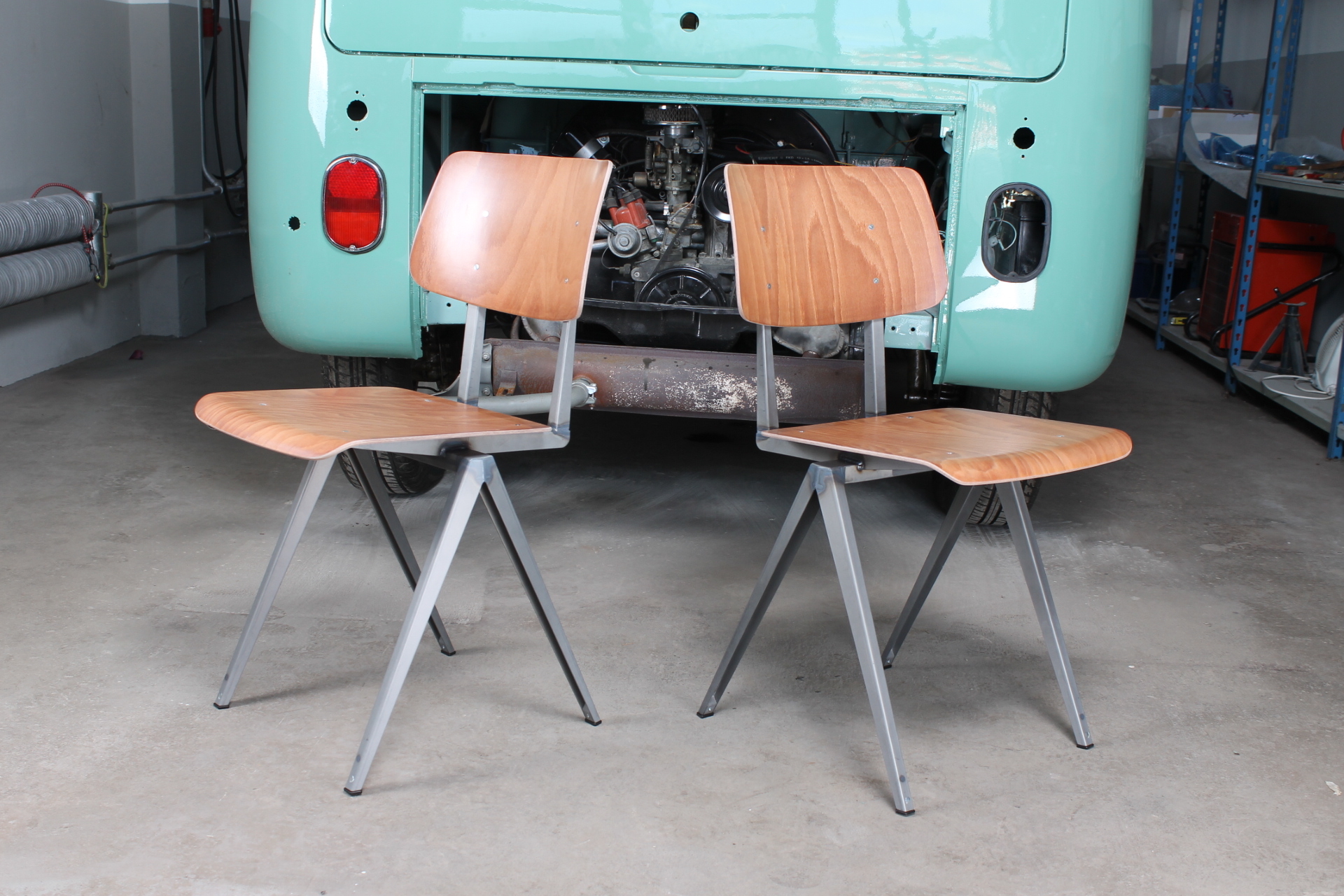 STEEL  S16 Chair  Transparant - Light Brown - 4