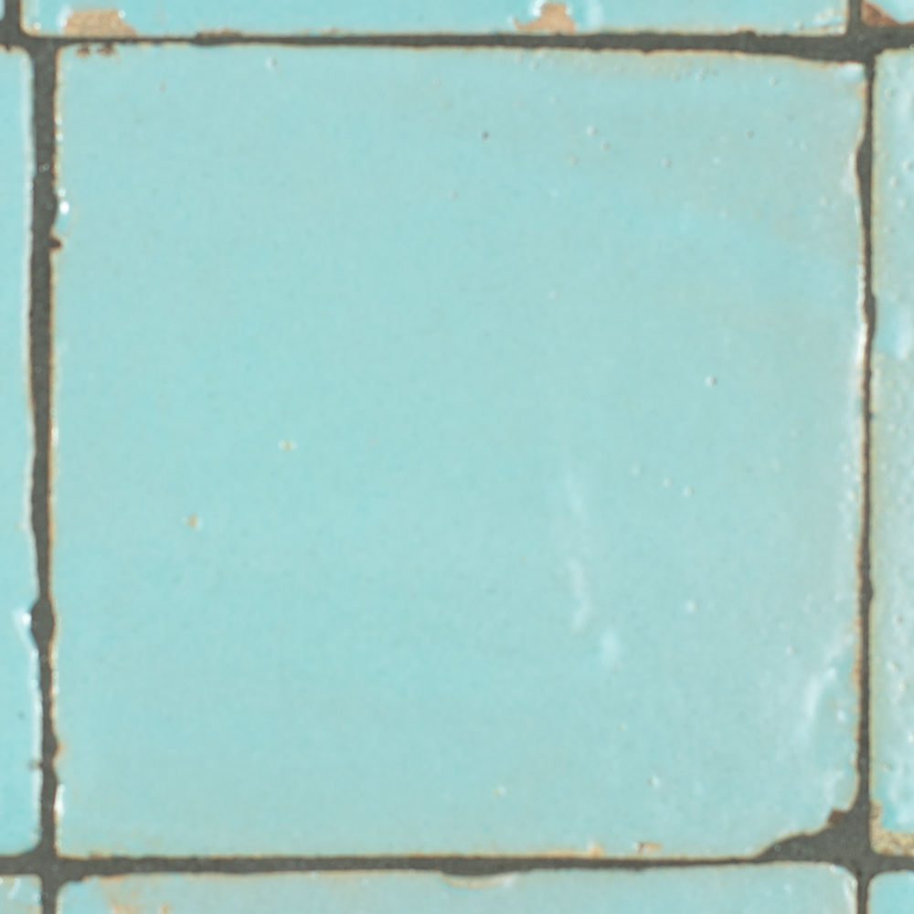 Platta Bleu Ciel Mat 13x13