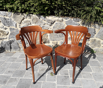 Old Cafechairs No 12 -  Light Brown