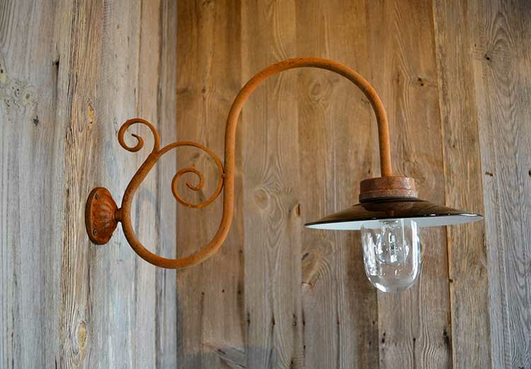 Enamel stall lamp – Packhus No. 1909, Ø 28 cm - 2