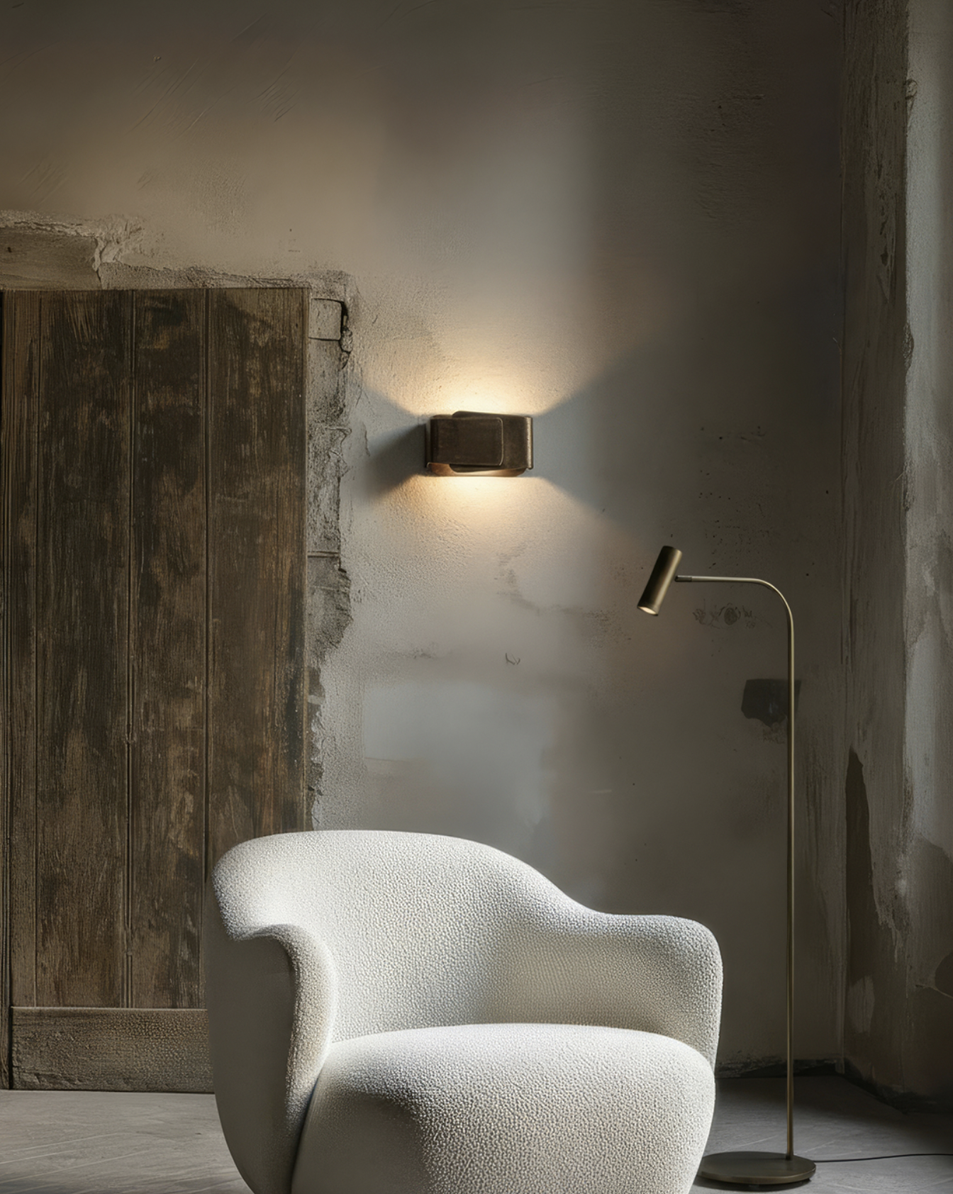 STOINE - Frezoli, Vägglampa -  Mörk mässing - 4