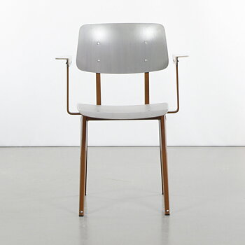 S16 STOL  - WITH ARMREST  CLAY BROWN / GRAY