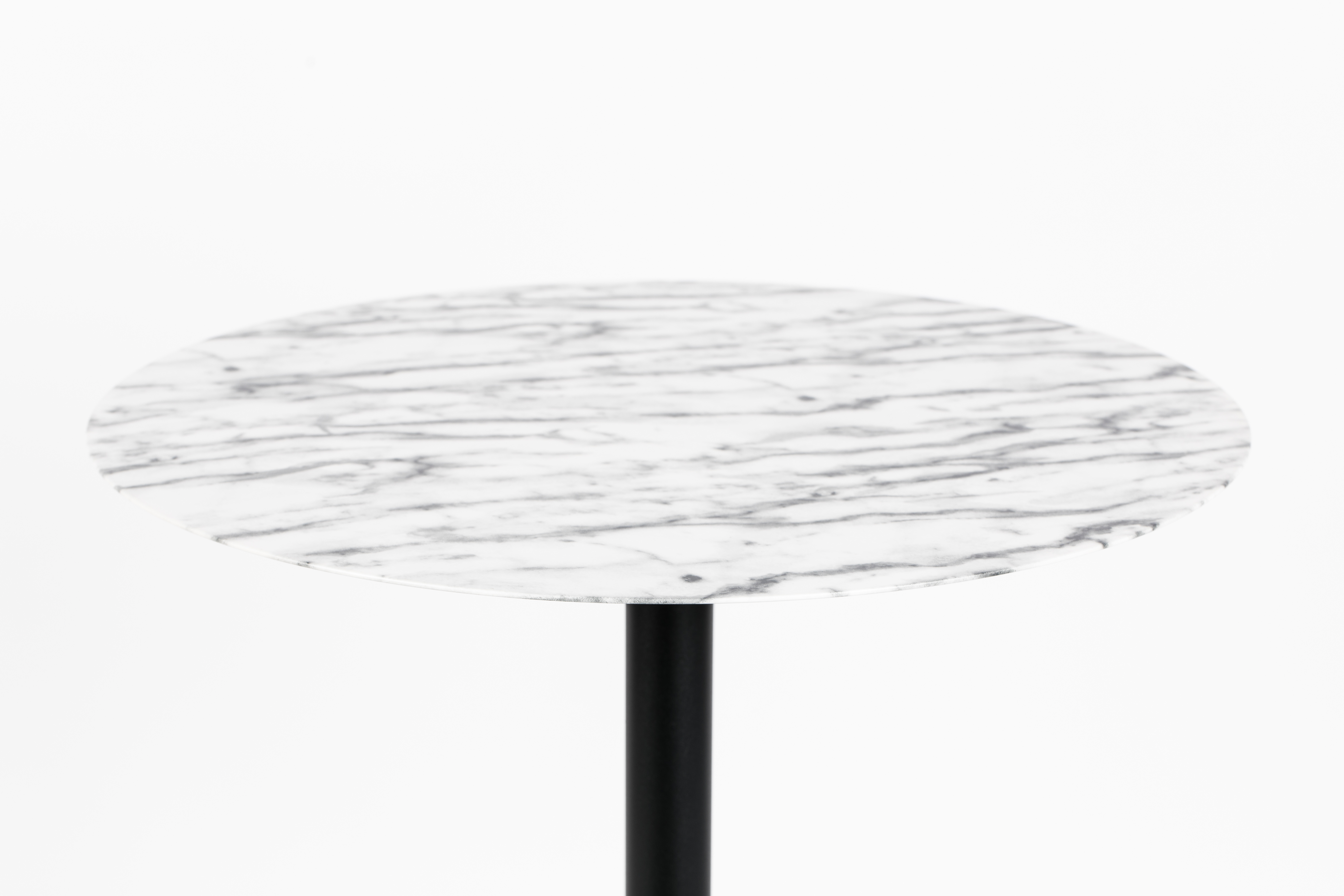 Bistrobord SNOW  Ø57 cm MARMOR - 5