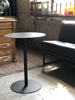 Bistrobord SNOW  Ø57 cm   BLACK