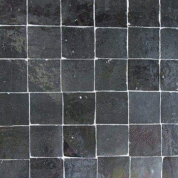 Zelliges Noir 5 x 5