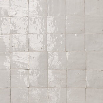 Zelliges Neige Blanc 5 x 5
