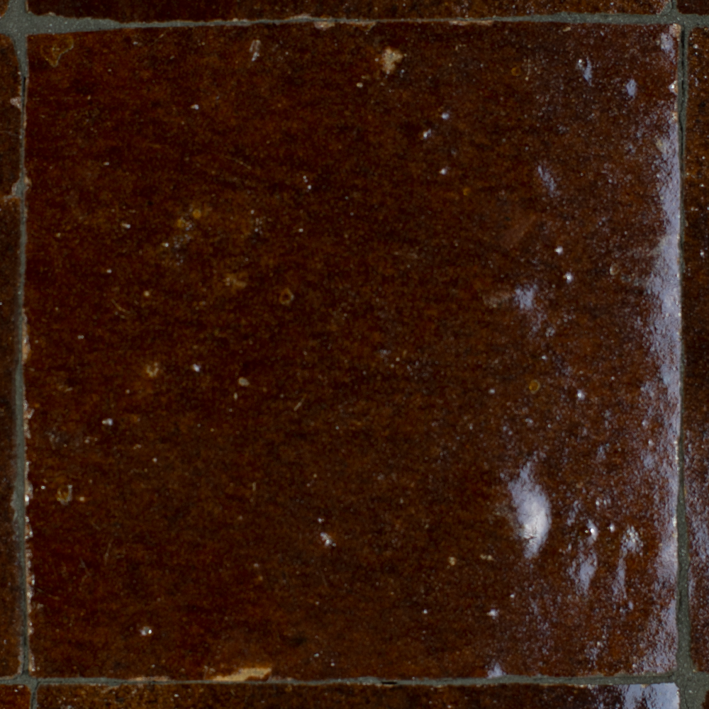Zellige Marron 10x10cm - 3