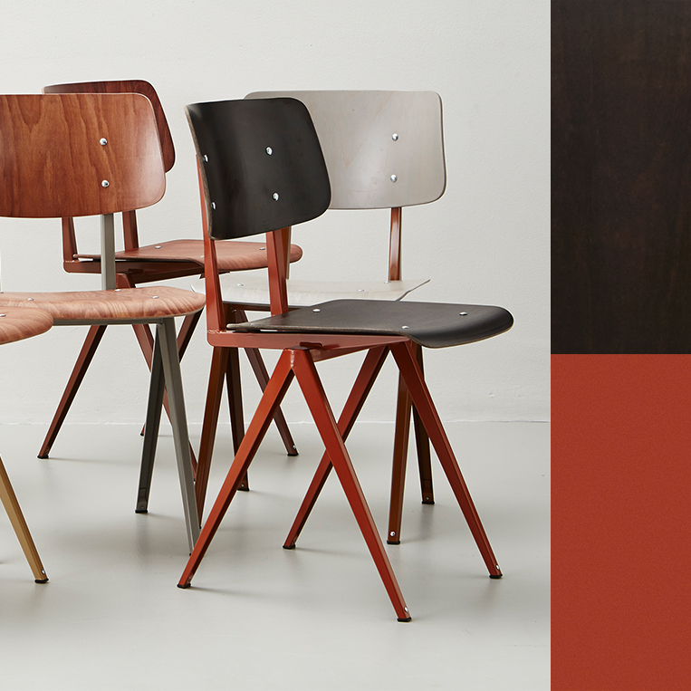 STEEL S16 Chair  Pearl Coppar - Ebony - 7