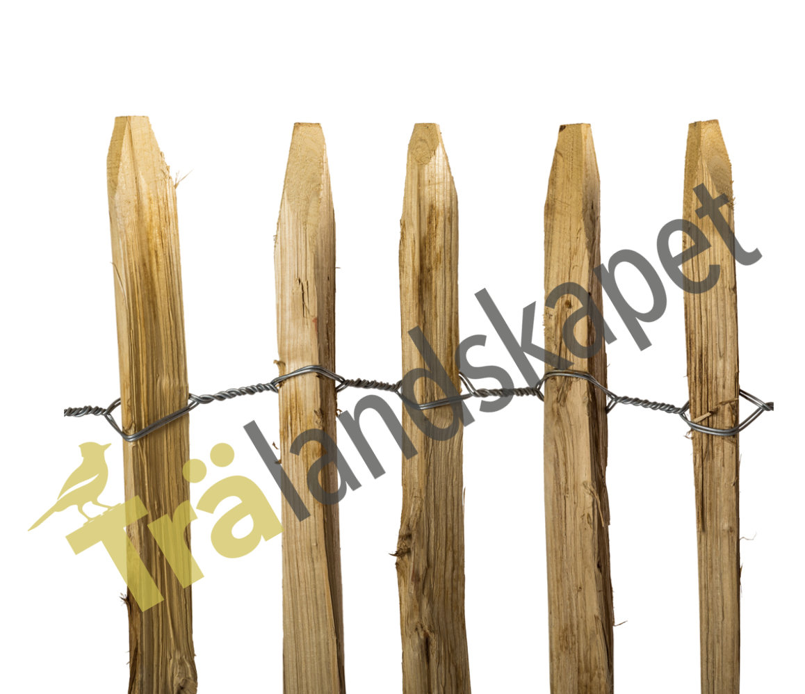 Kastanjestaket tätt, höjd 100 cm längd 5 meter, italienskt