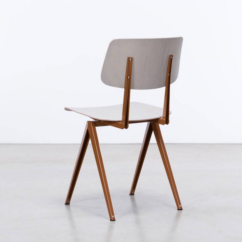 STEEL S16 Chair  Loam Brown - Grey - 4