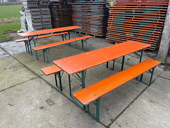VINTAGE BEERTABLE  -  SET 220 cm