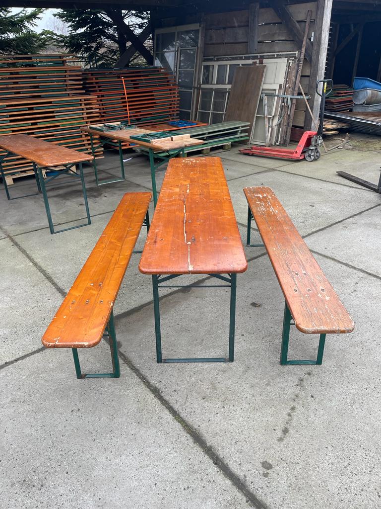 VINTAGE BEERTABLE  -  SET 220 cm