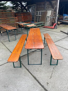 VINTAGE BEERTABLE  -  SET 220 cm