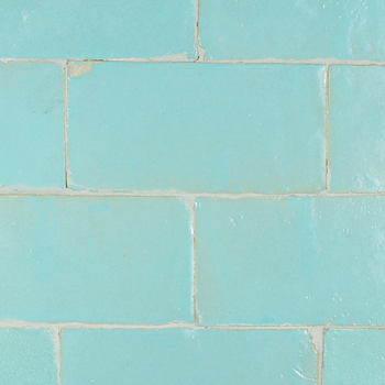 Platta Bleu Ciel Mat 7.5x15