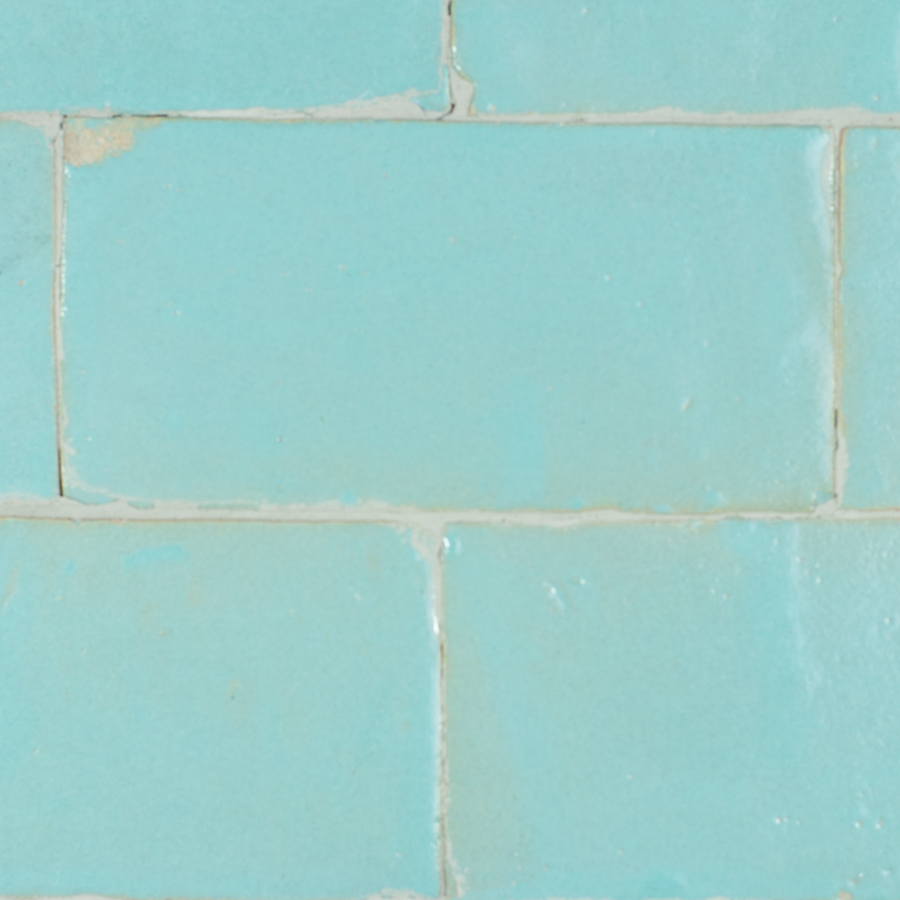 Platta Bleu Ciel Mat 7.5x15 - 2