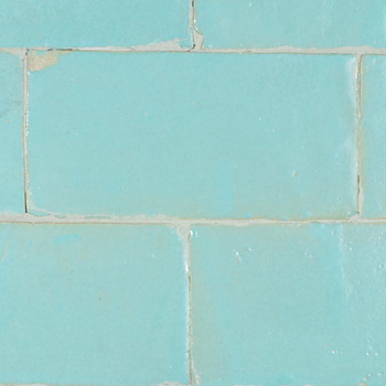 Platta Bleu Ciel Mat 7.5x15
