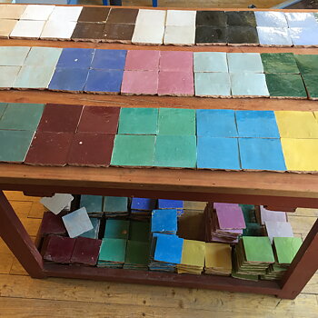 Samples -Zellige Tiles Square