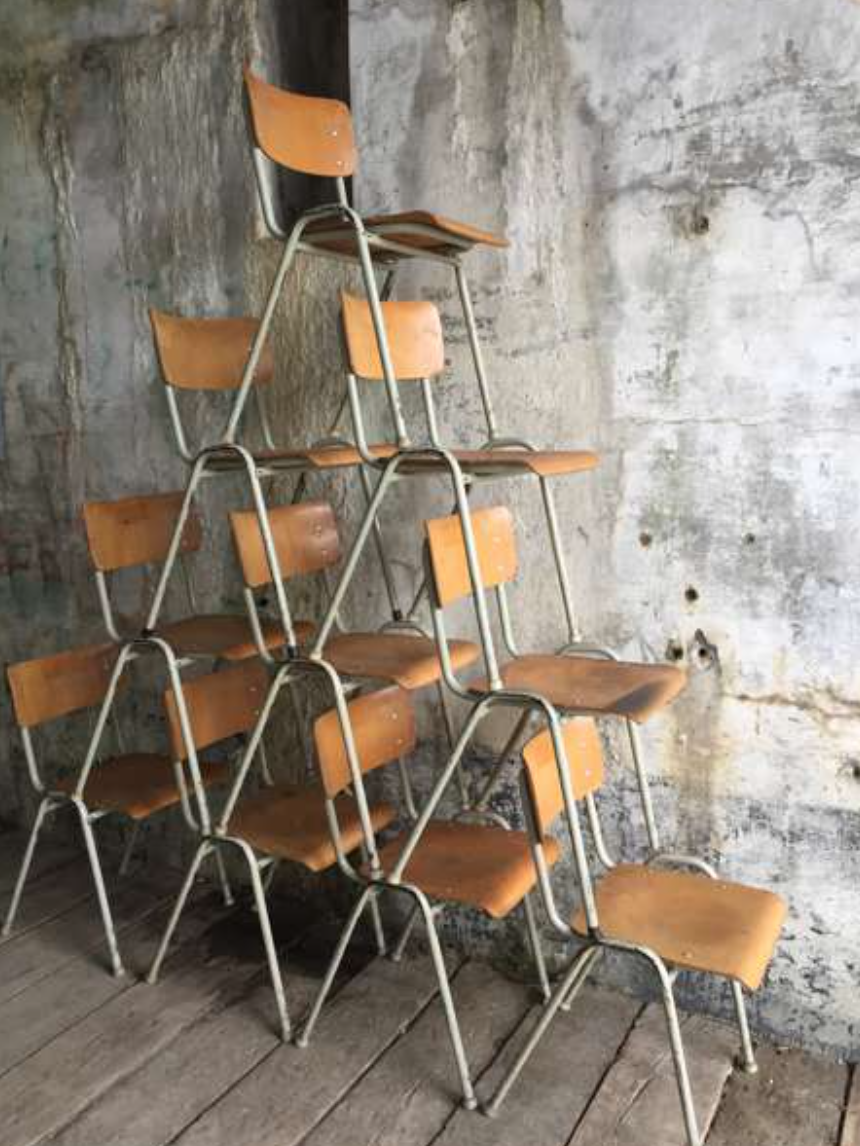 Vintage  Schoolchair Figaro - 3