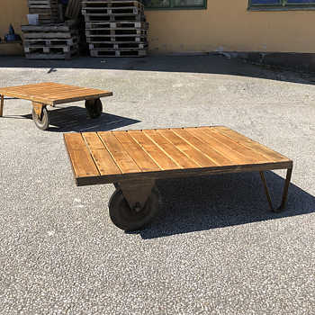 Vintage Warehouse Cart