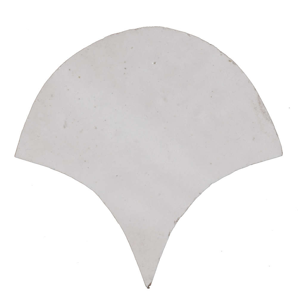 Zellige Blanc Poisson Échelles 10x10cm - 3