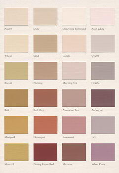 color sample - PAINTING THE PAST - Sugar & SpicePlaster - VÄGGFÄRG - Miljöbild
