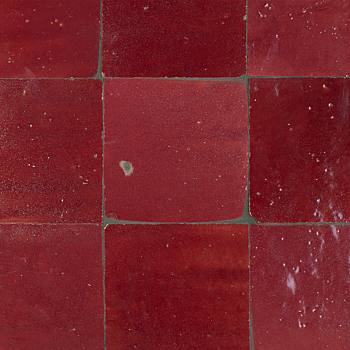 Zellige Rouge 5 x 5 cm