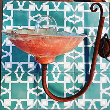 STABLE LAMPS IN COPPER, ENAMEL & STEEL