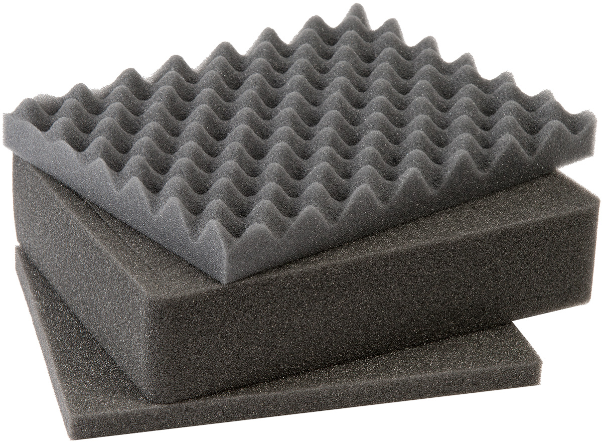 1201 Foam 3 parts for Peli 1200
