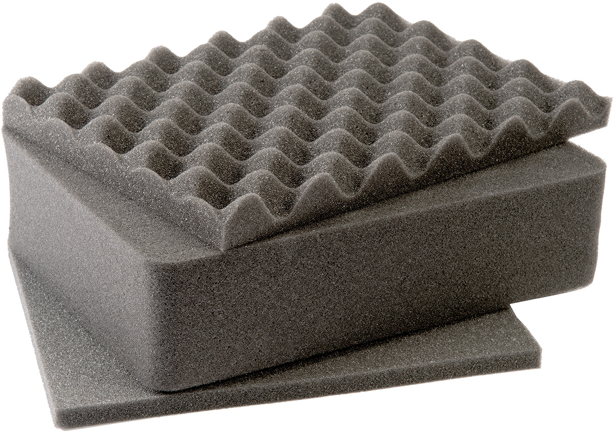 1401 foam 3 parts for Peli 1400
