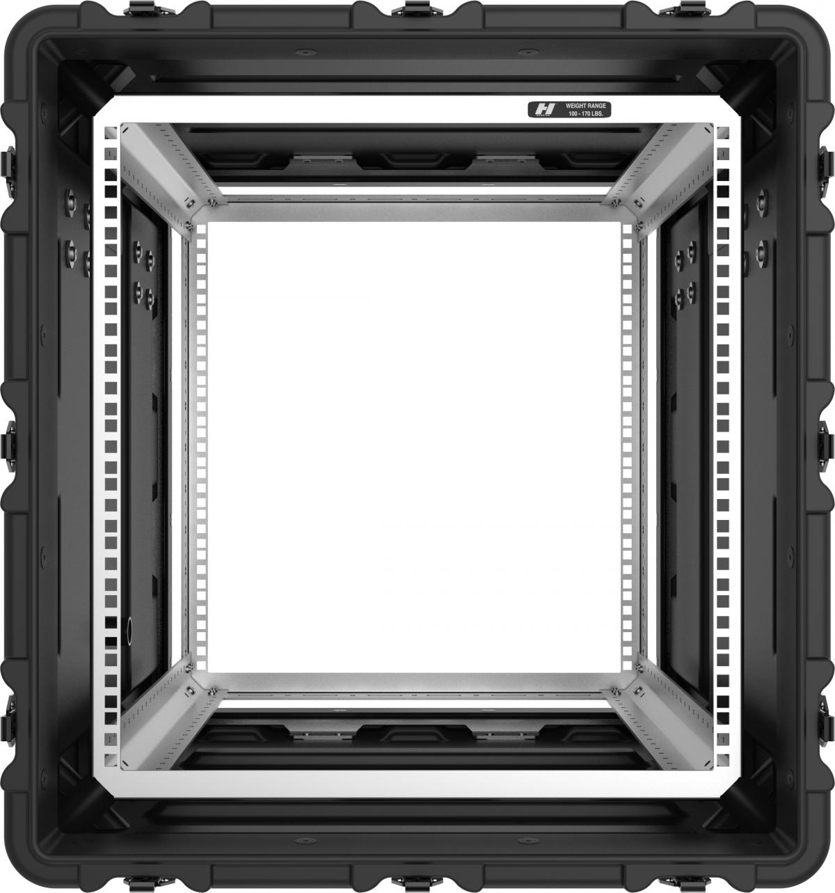 Peli-Hardigg Super-V Rack case 24 " 14 U - 4