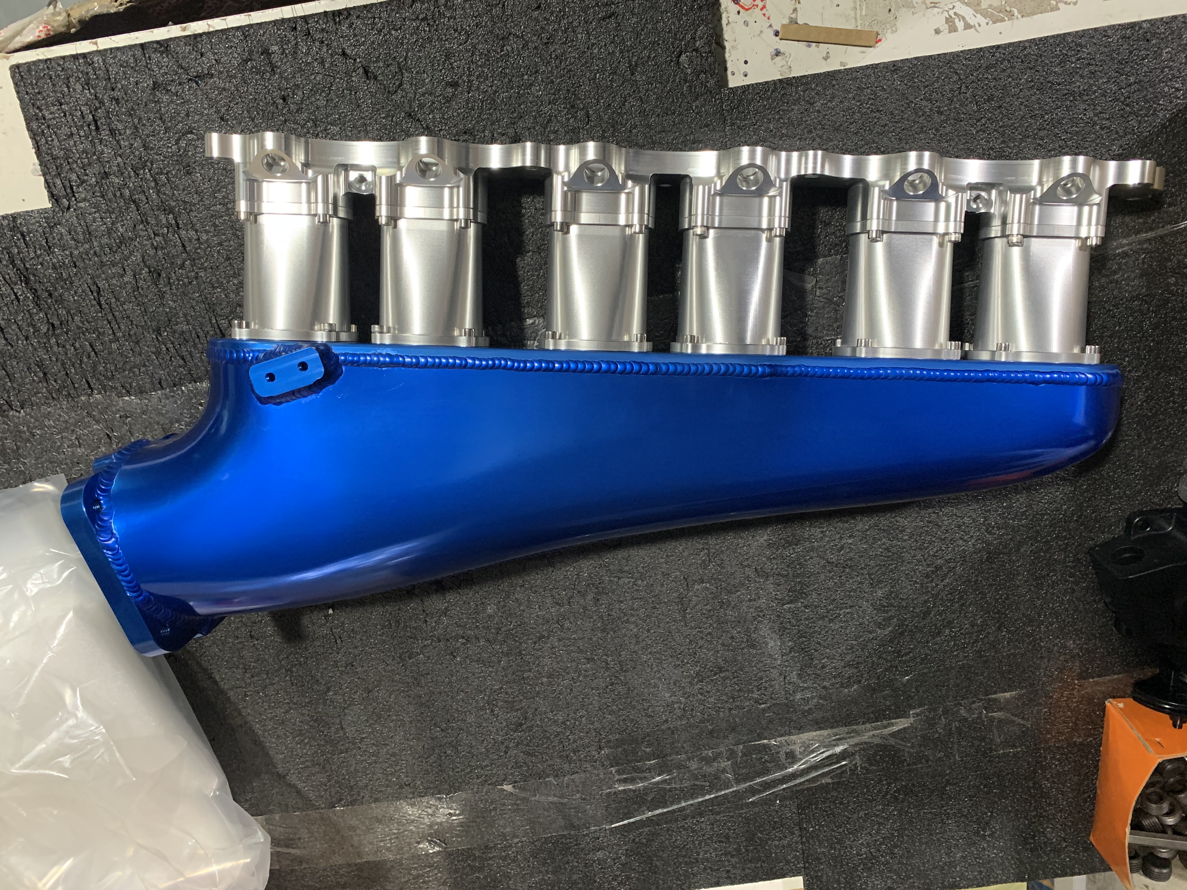 Insug plenum - Toyota 2JZ GTE BILLET 12-spridare - 5