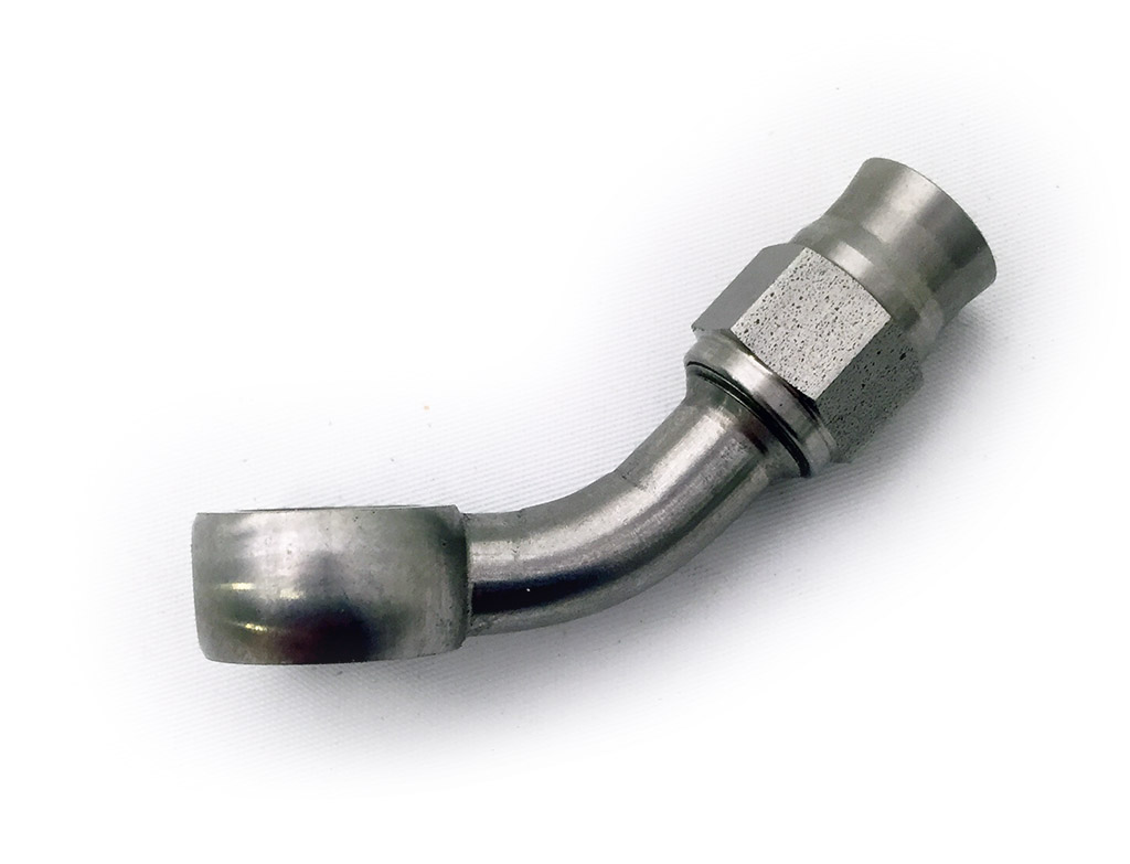 Banjo slangkoppling BS - 11,2mm AN3 45G - 2