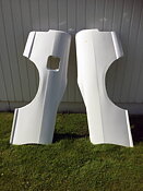 Nissan Skyline R33 - Rear panels