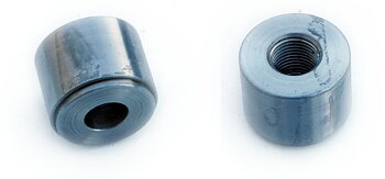 Svetsmutter svartstål - 3/8"
