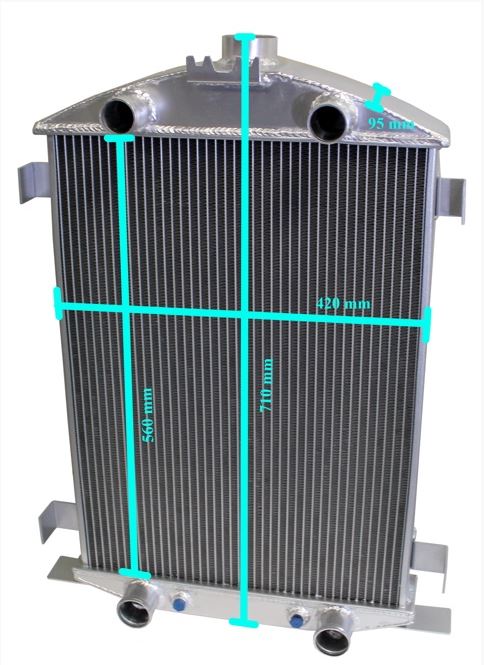 Aluminiumkyl - Hotrod Ford Sidventil etc..