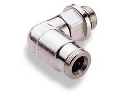Instickskoppling 90° 6mm M10x1