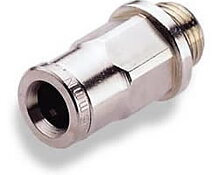 Instickskoppling Rak 6mm M10x1