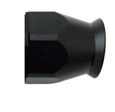 Presshylsa PTFE Svart