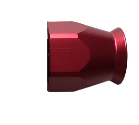 Presshylsa PTFE Röd