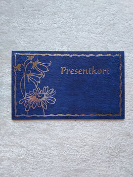 Presentkort, 800 kr