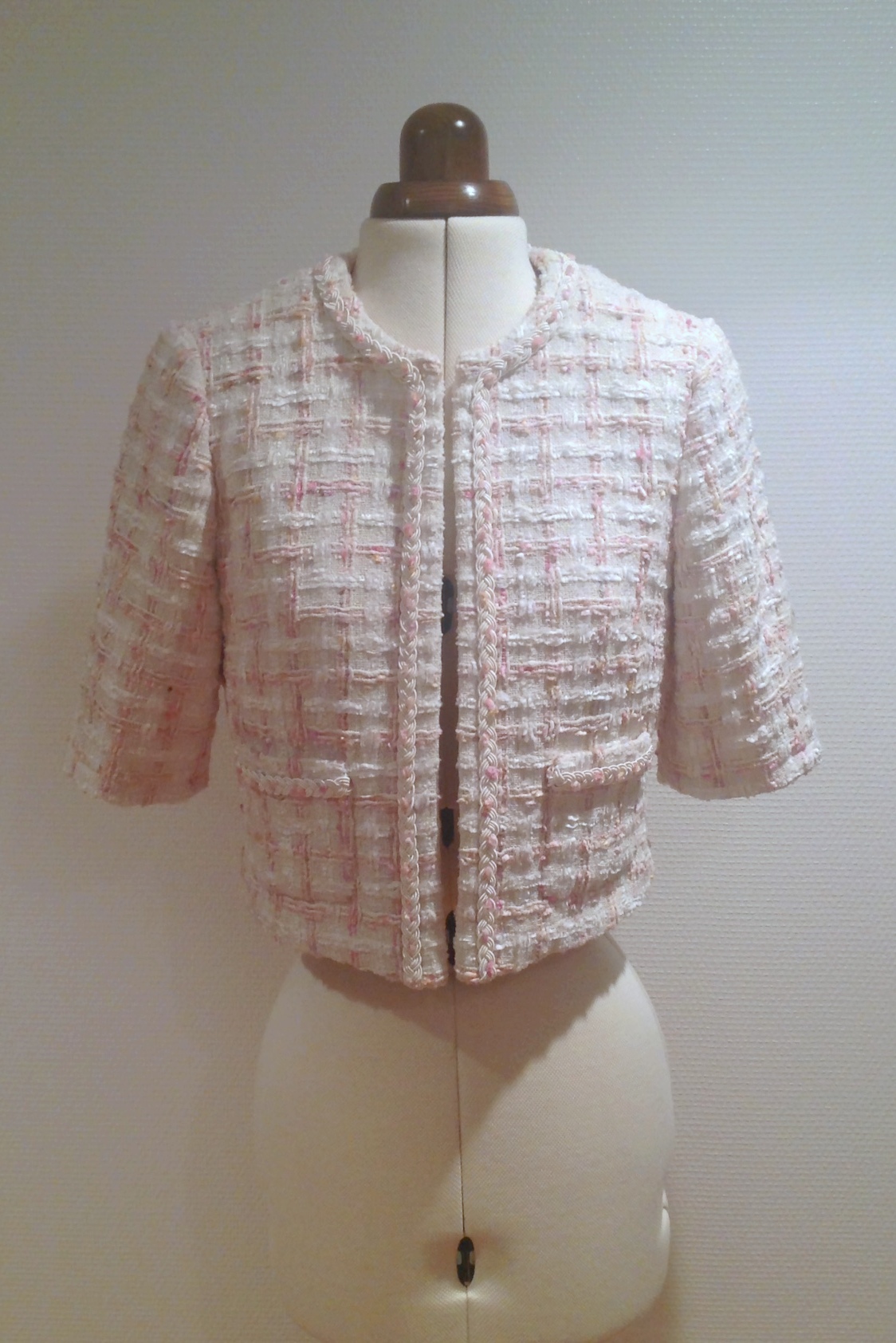 CHANEL VINTAGE Short Blouson Tops ‎新着20%Off www.m