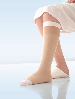 JOBST UlcerCare - Kompresjonsstrømpe med glidelås