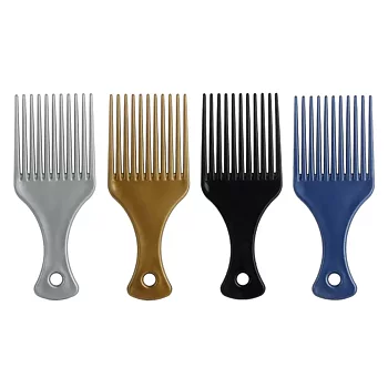 Volyymikampa kiharoille hiuksille – 4 kappaletta