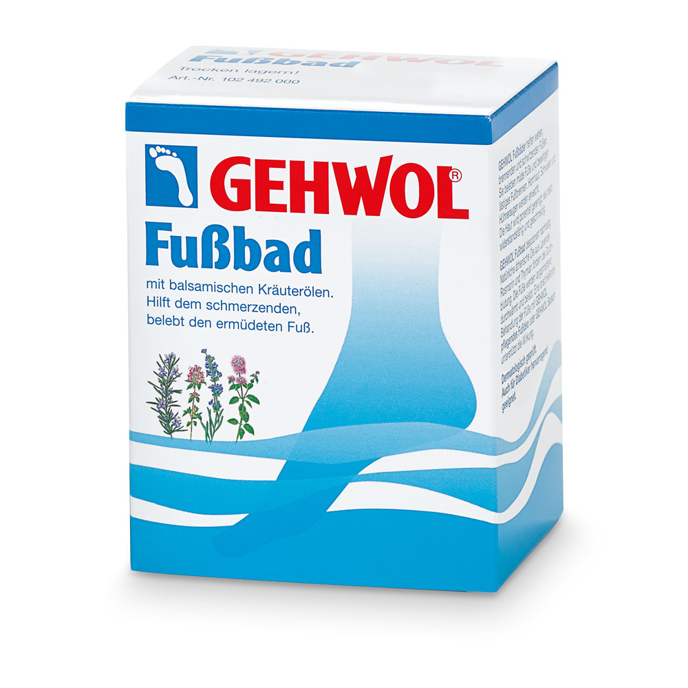 Gehwol fodsalt, 10 x 20 g portionspakninger - 2