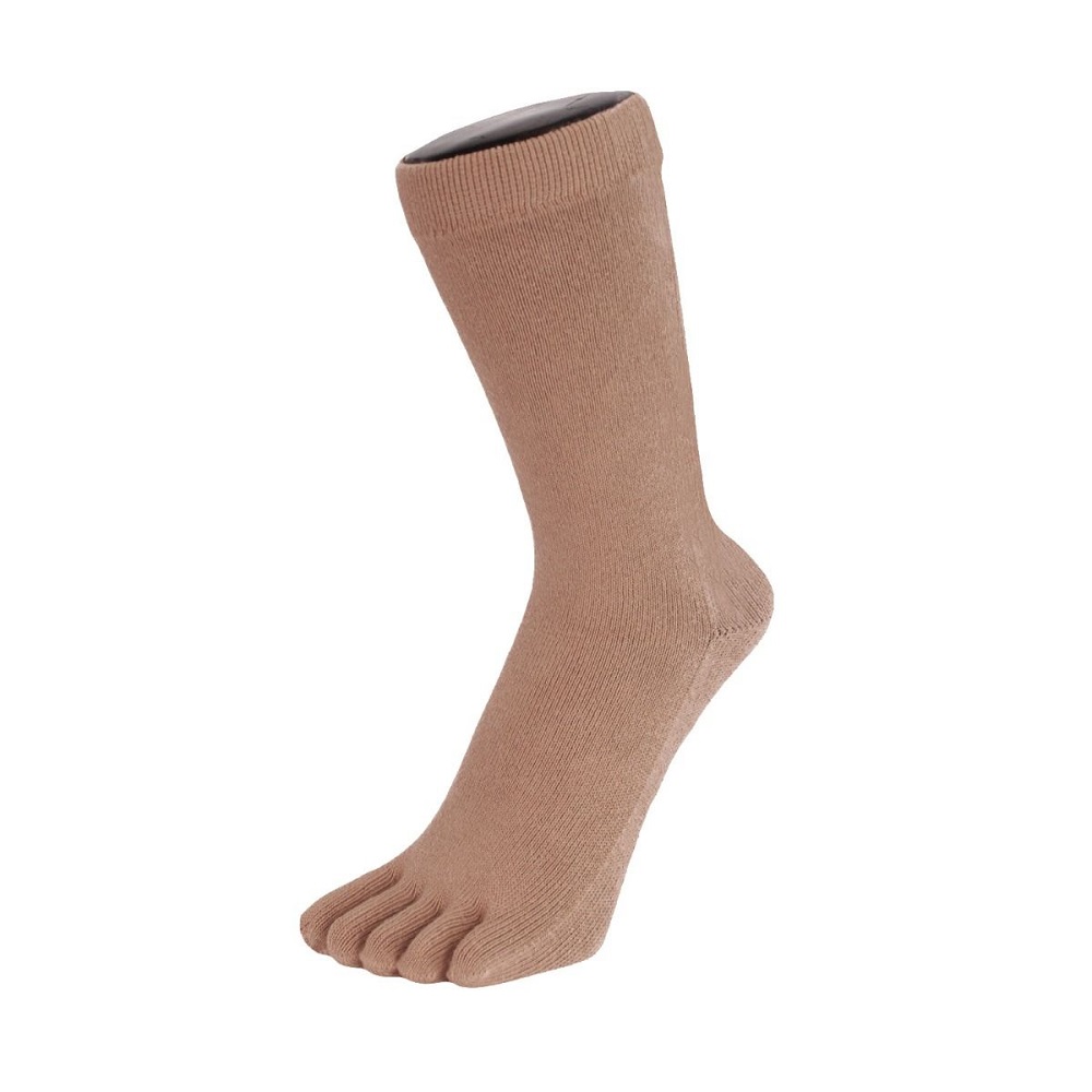 TOETOE Essential halvlange tåsokker, beige - 4