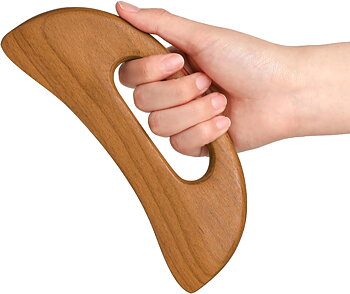Gua Sha - puinen hierontatyökalu