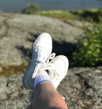 FUNQ WEAR komfortsockor, Glacier Glam