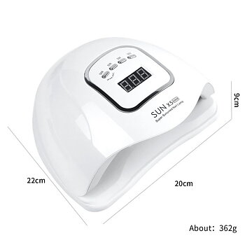 Negllampe for gellakk 150W