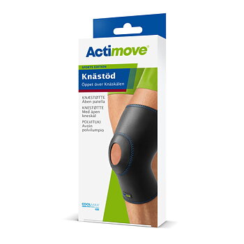 Actimove Sports Edition knæstøtte Åben over knæskallen